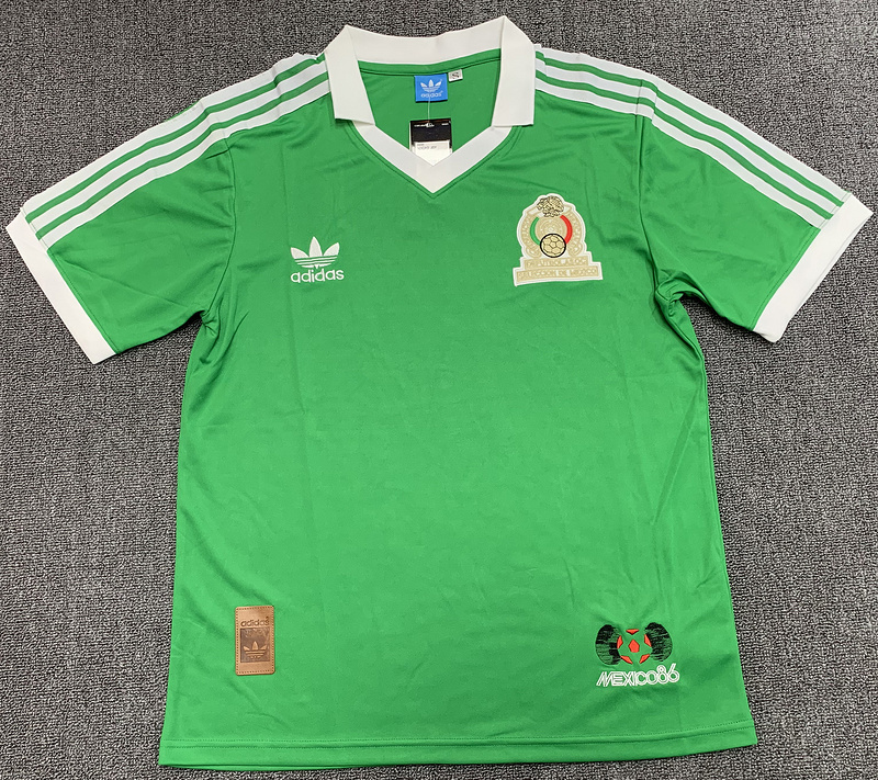 1986  Retro  Mexico  Home  jersey