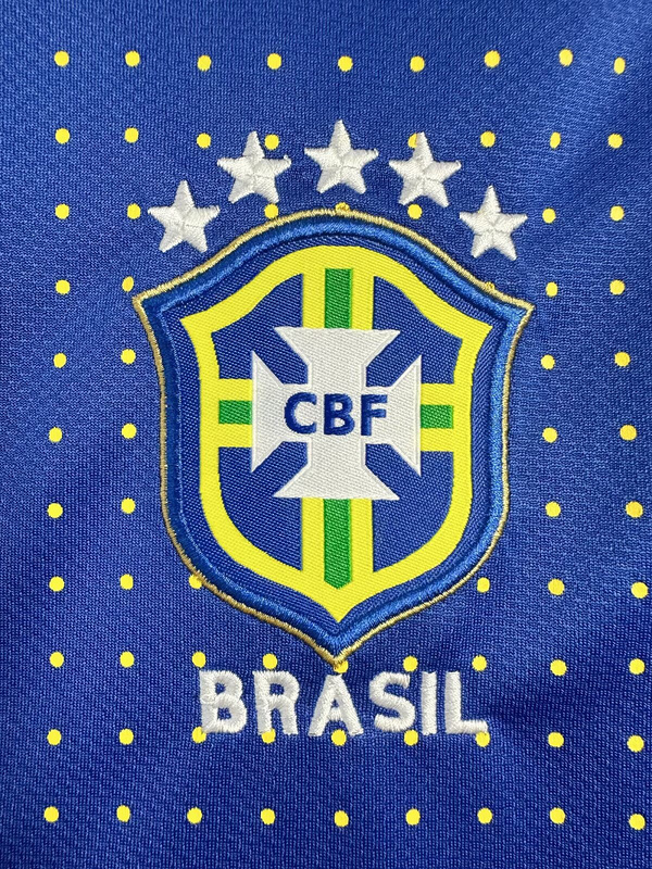 2010  Retro  Nation  Brazil  Away  jersey