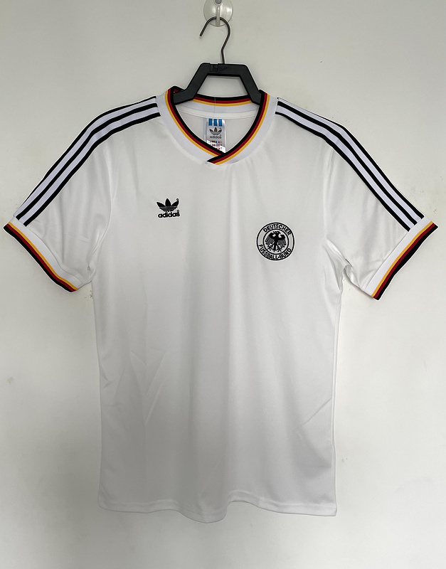 1986 Retro  Nation  Germany  Home  jersey