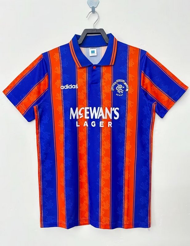 1993-1994   Retro Glasgow  Rangers F.C  Away   jersey