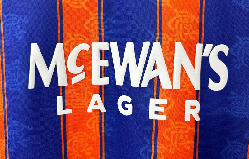 1993-1994   Retro Glasgow  Rangers F.C  Away   jersey