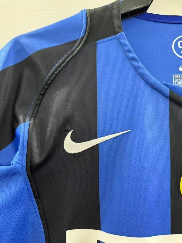 2004-2005 Retro Inter Milan  Home  jersey