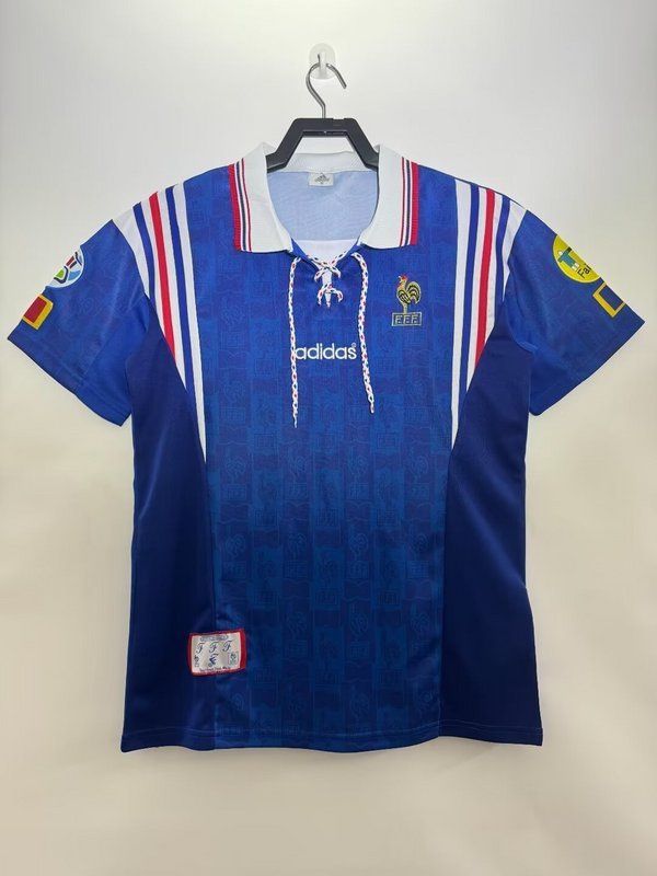 1996  Retro  Nation  France  Home  jersey