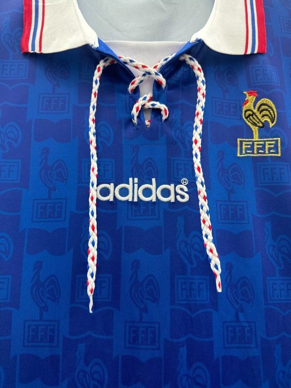 1996  Retro  Nation  France  Home  jersey