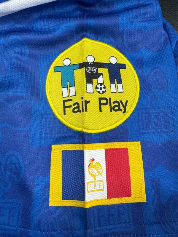 1996  Retro  Nation  France  Home  jersey
