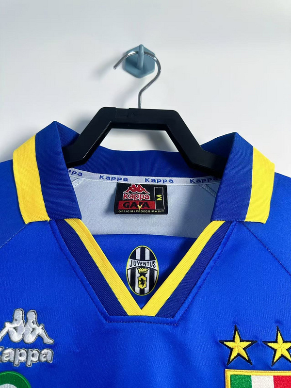 1995-1996  Retro Juventus  Away long sleeves  jersey