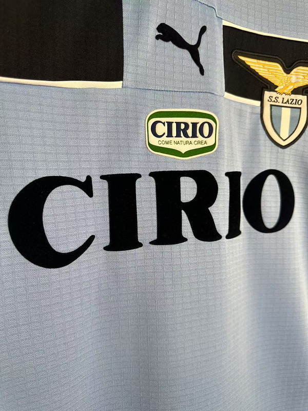 1998-1999   Retro Lazio  Home  long sleeves   jersey