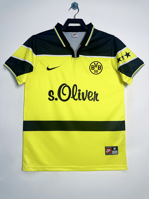 1997  Retro Borussia Dortmund   Home  jersey