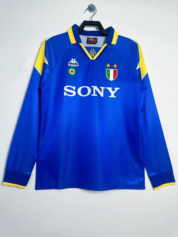 1995-1996  Retro Juventus  Away long sleeves  jersey