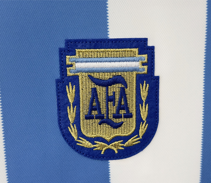 1986 Retro  Nation  Argentina  Home  jersey