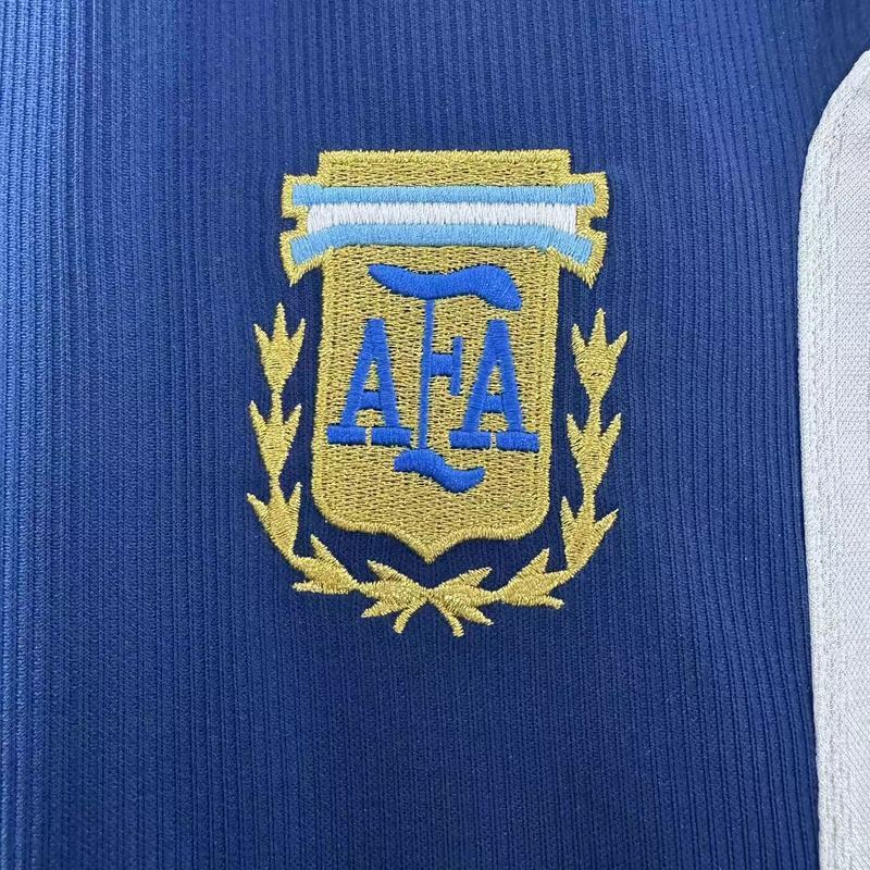 1998 Retro  Nation  Argentina  Away  jersey