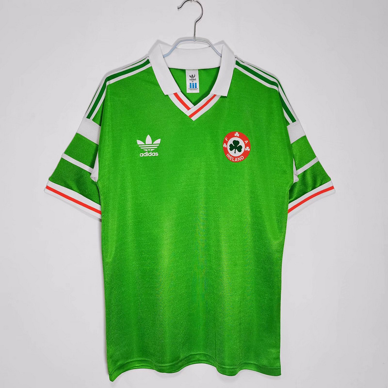 1988-1990  Retro  Nation  Ireland  Home  jersey