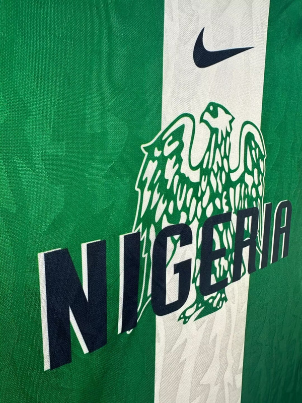 1996  Retro Nigeria   Home  jersey