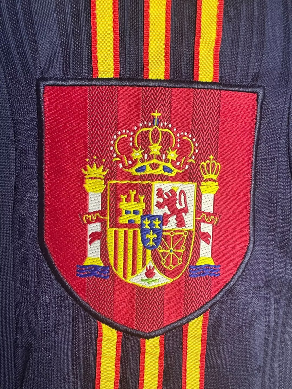 1996 Retro Spain  Away blue jersey