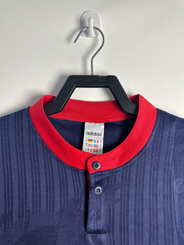 1996 Retro Spain  Away blue jersey