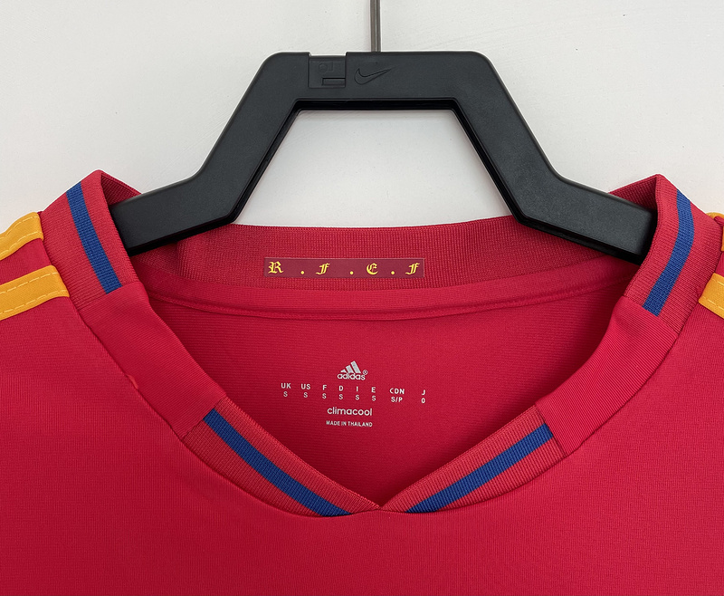 2010  Retro Spain  Home  jersey