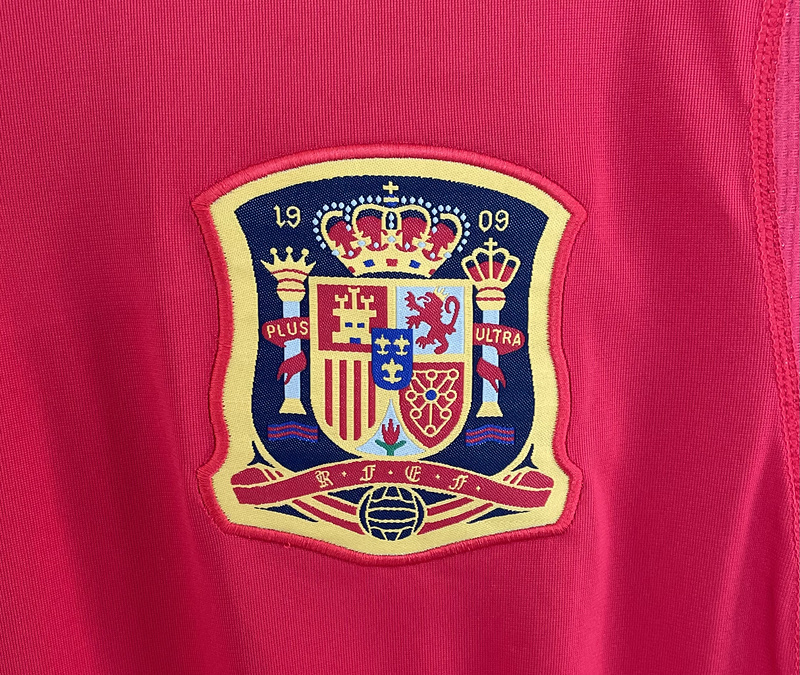 2010  Retro Spain  Home  jersey