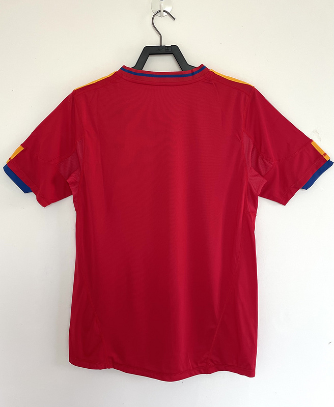2010  Retro Spain  Home  jersey