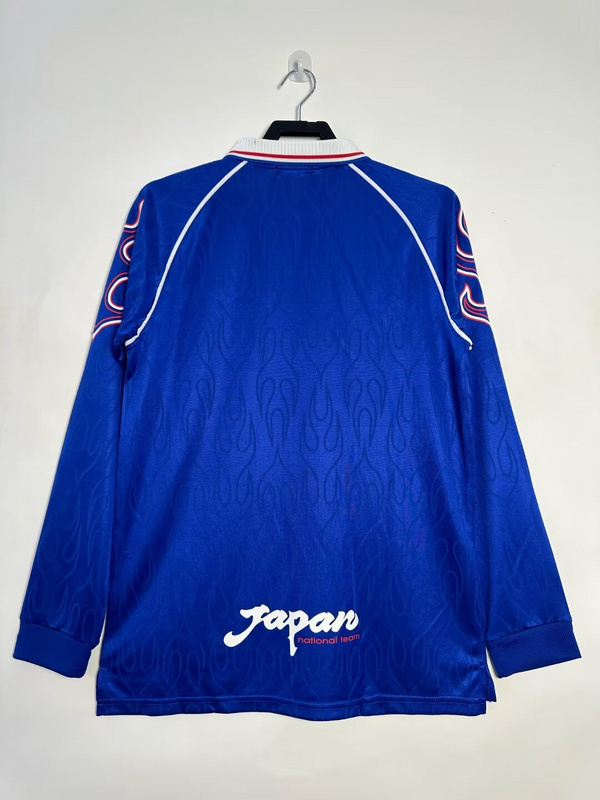 1998 Retro Japan  Home long sleeves  jersey