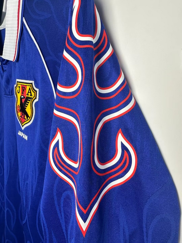 1998 Retro Japan  Home long sleeves  jersey
