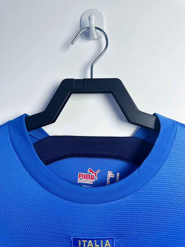 2006 Retro Italy  Home long sleeves  jersey