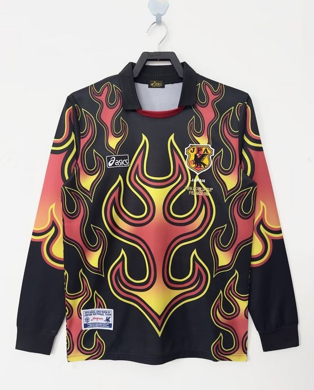 1998 Retro Japan  GK/Goalkeeper  long sleeves  jersey