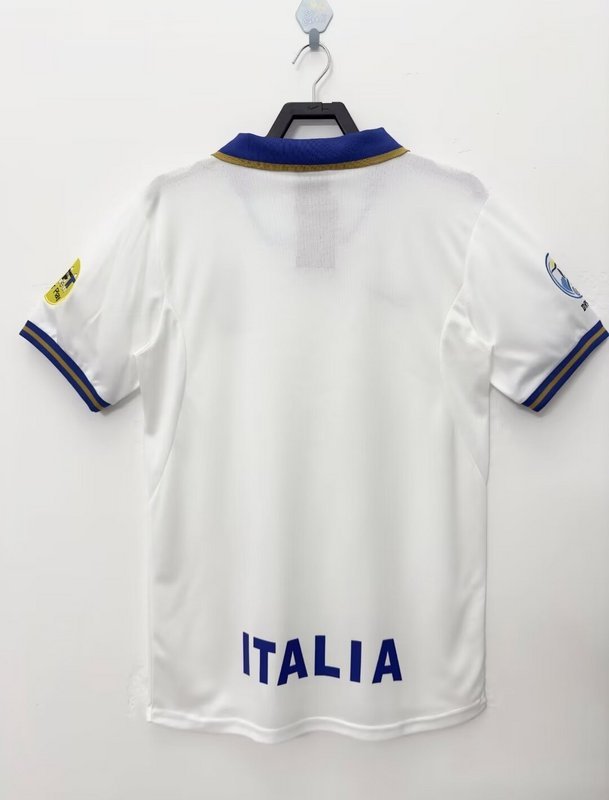 1996 Retro Italy  Away  jersey with patches