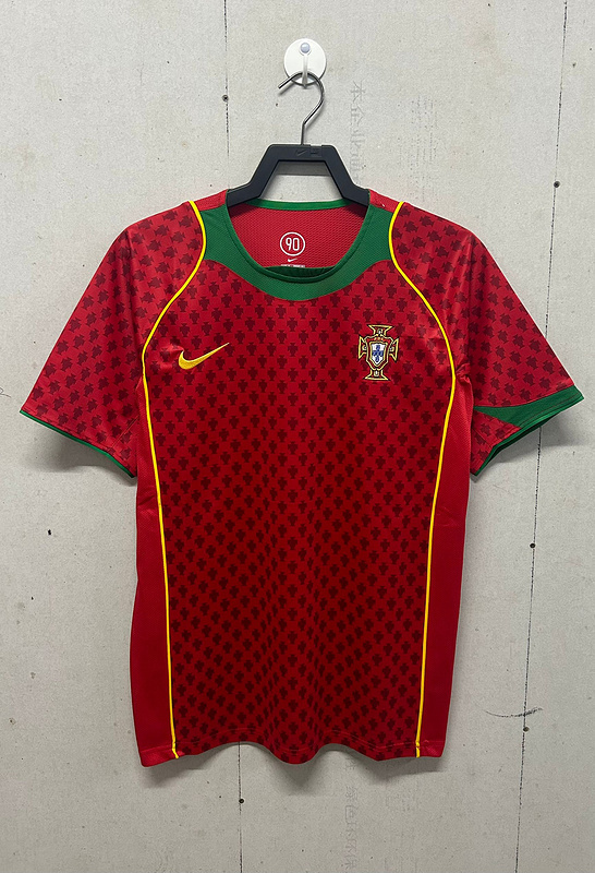 2004  Retro Portugal  Home   jersey