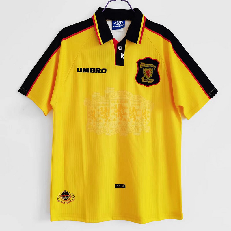 1996-1998 Retro Scotland  Away  jersey