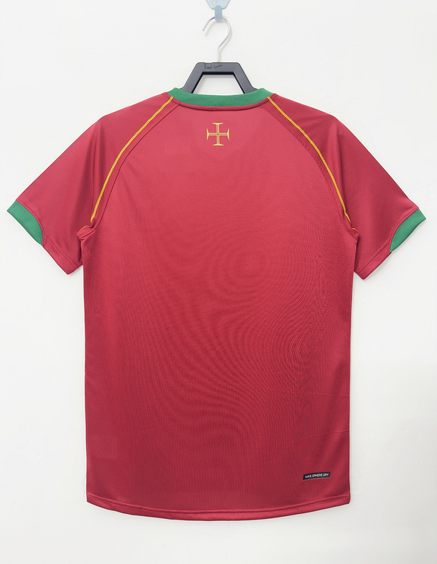2006  Retro Portugal  Home  jersey