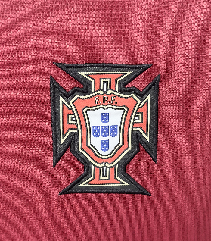 2006  Retro Portugal  Home  jersey
