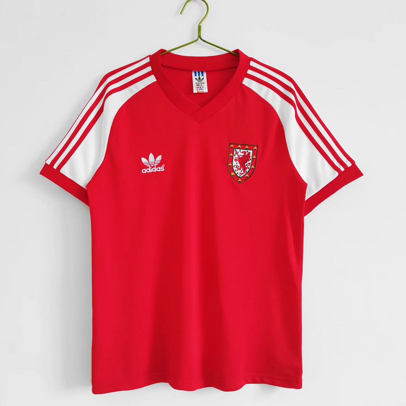 1982  Retro Wales  Home  jersey
