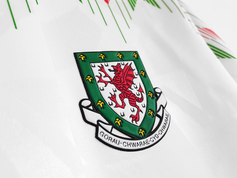 1990-1992  Retro Wales  Away  jersey