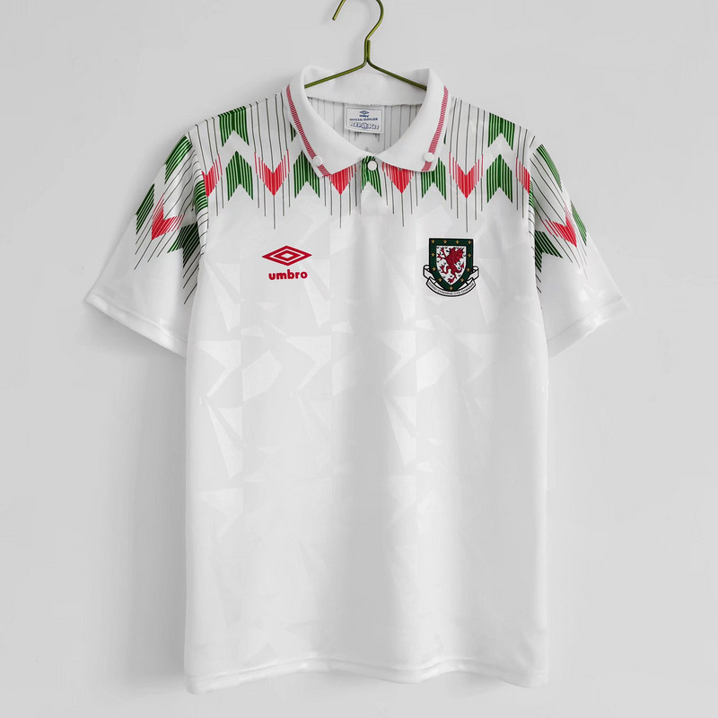 1990-1992  Retro Wales  Away  jersey