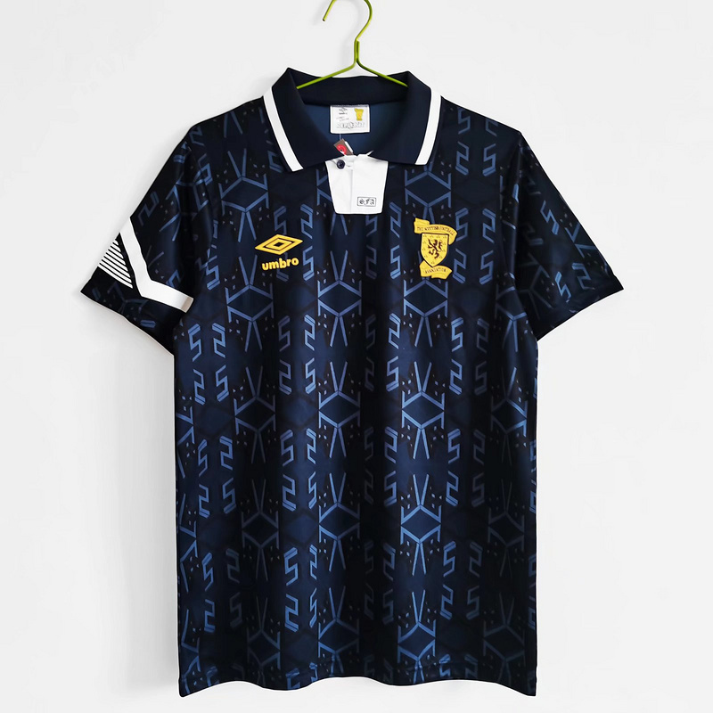 1992-1993 Retro Scotland  Home  jersey