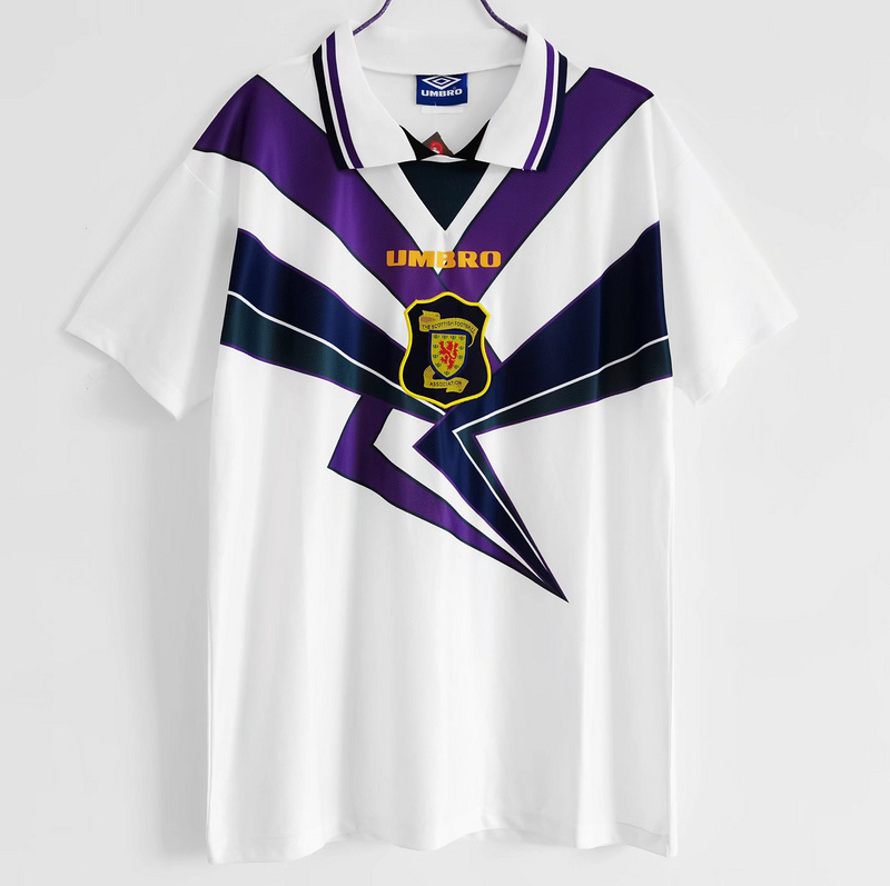 1994-1996 Retro Scotland  Away  jersey