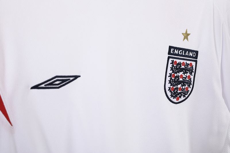 2006  Retro England /UK  Home  long sleeves  jersey