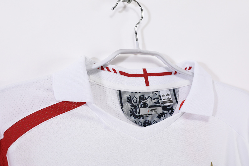 2006  Retro England /UK  Home  long sleeves  jersey