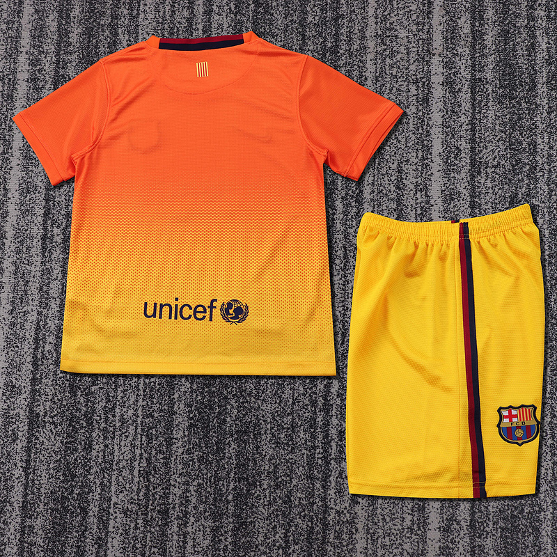 2012-2013  Retro  Barcelona  Away  Kids kits jerseys