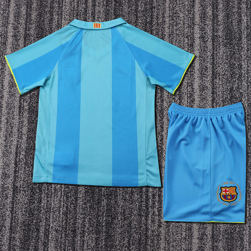 2007-2008  Retro  Barcelona  Away  Kids kits jerseys
