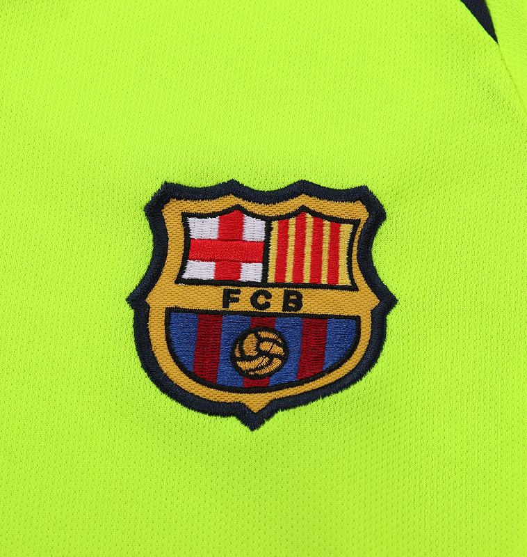 2005-2006  Retro  Barcelona  Away  green  Kids kits jerseys