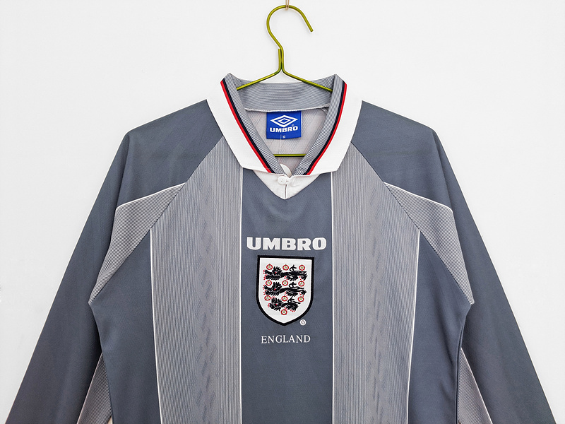 1996  Retro England /UK  Away  long sleeves  jersey