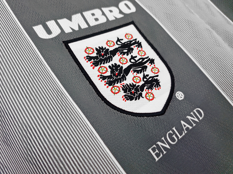 1996  Retro England /UK  Away  long sleeves  jersey