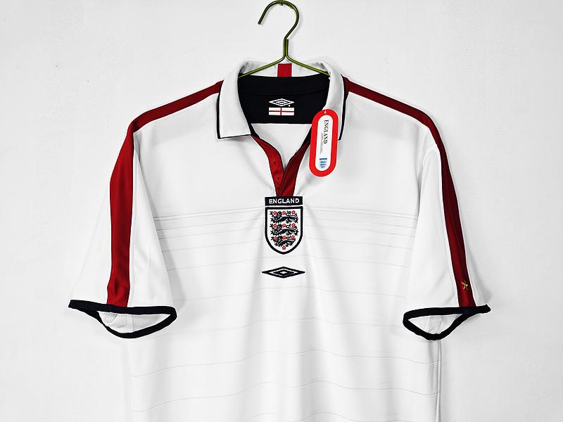 2004  Retro England /UK  Home   jersey