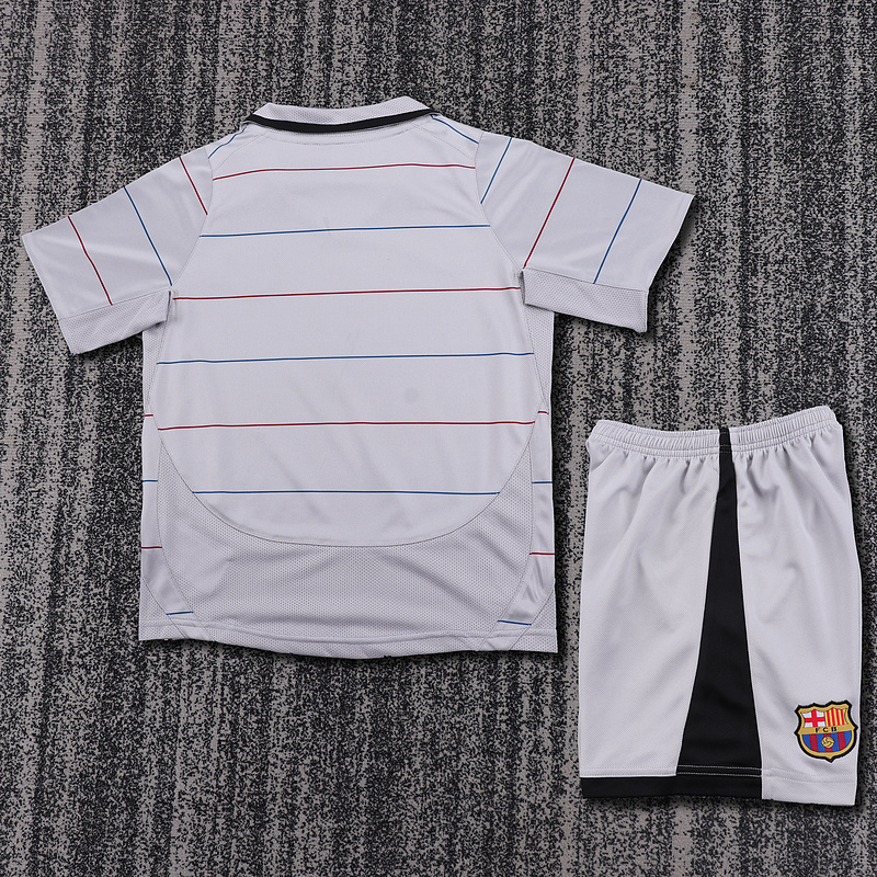 2003-2004  Retro  Barcelona  Away  Kids kits jerseys