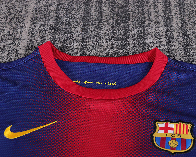 2012-2013  Retro  Barcelona  Home Kids kits jerseys