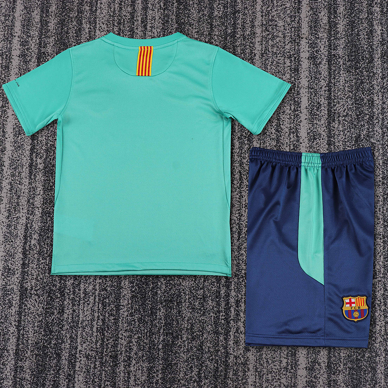 2010-2011  Retro  Barcelona  Away Kids kits jerseys