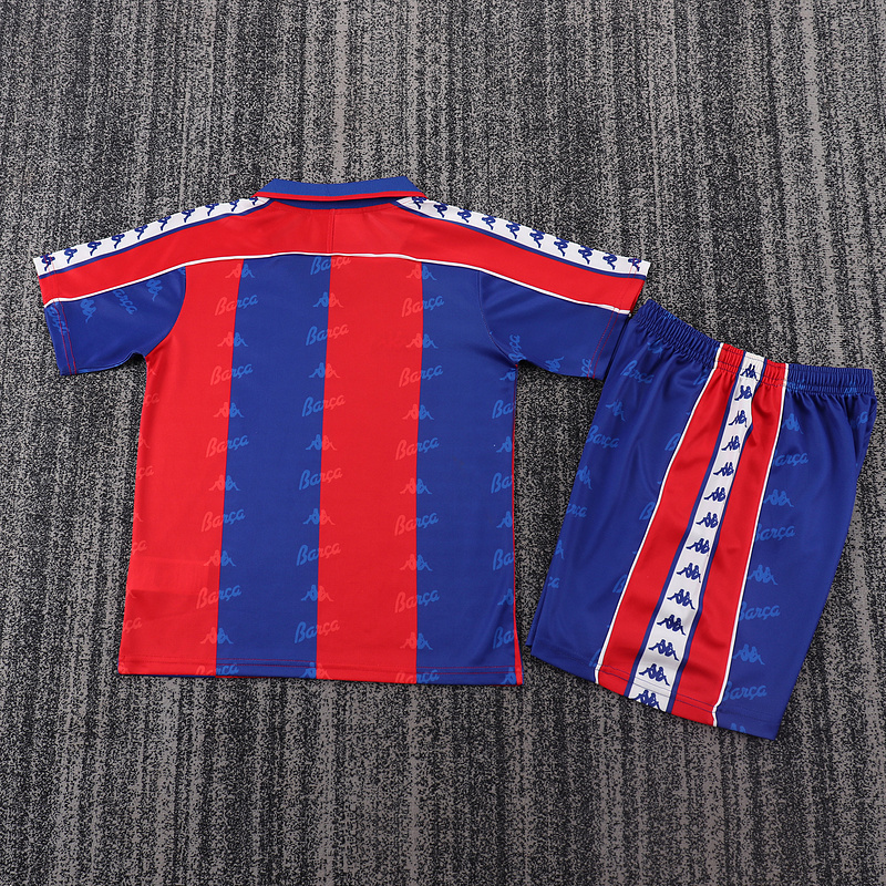 1992-1995  Retro  Barcelona  Home  Kids kits jerseys