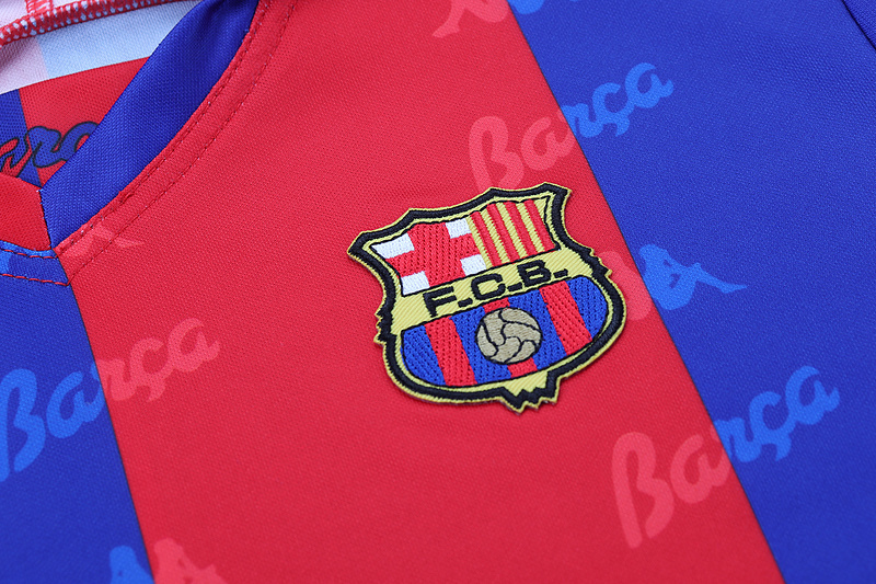 1992-1995  Retro  Barcelona  Home  Kids kits jerseys