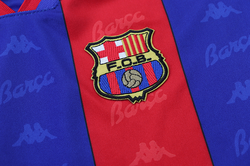 1996-1997  Retro  Barcelona  Home  Kids kits jerseys